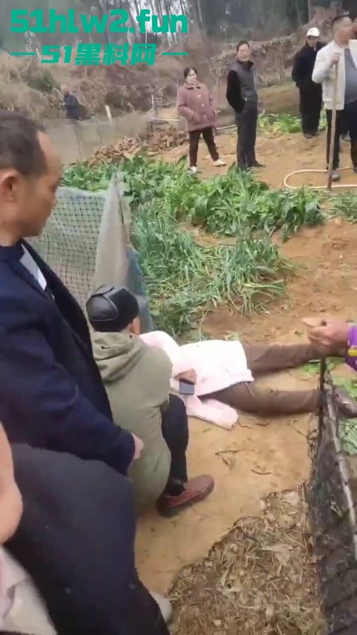 湖南衡阳李花村和添枝村互殴,数名外姓移门村民被打晕倒地不起,现场实拍流出。-9